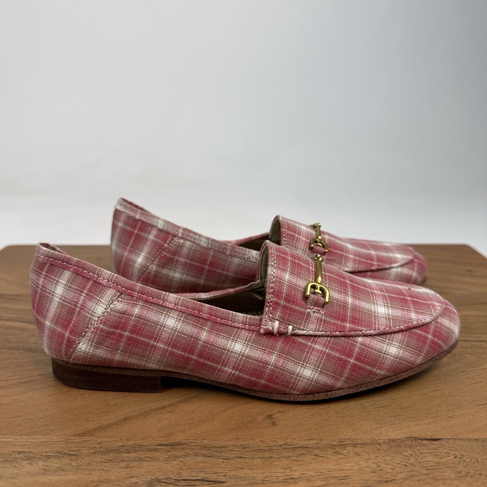 New Big Kids Sam Edelman Loraine Pink Slip‎ On Loafers Shoes Size 1 Y